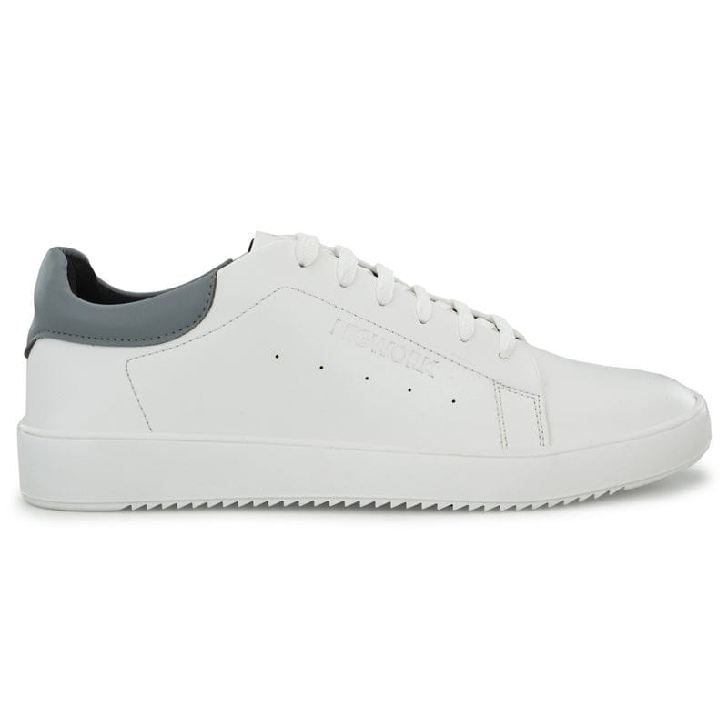 Legwork Casual 2.0 Triple White & Grey Vegan Leather Shoes