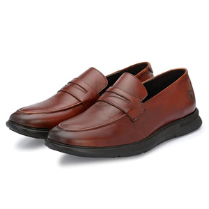 Legwork Loafer 2.0 Dark Tan Italian Leather Shoes