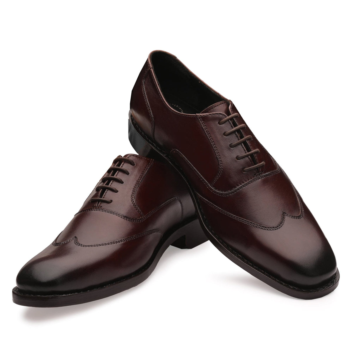 Lombardy Calfskin Wingtip Dress Shoes