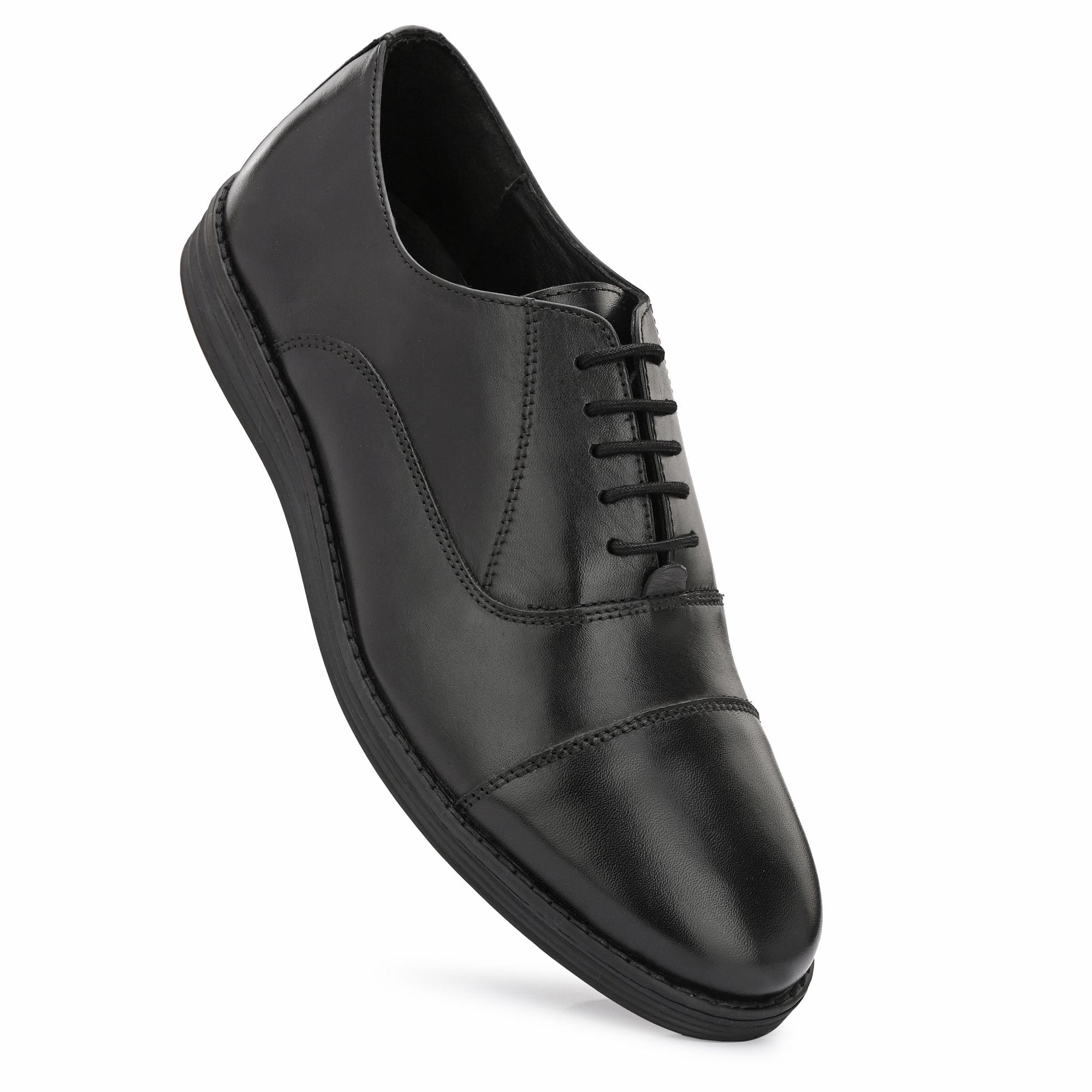 Legwork Oxford 2.0 Black Italian Leather Shoes