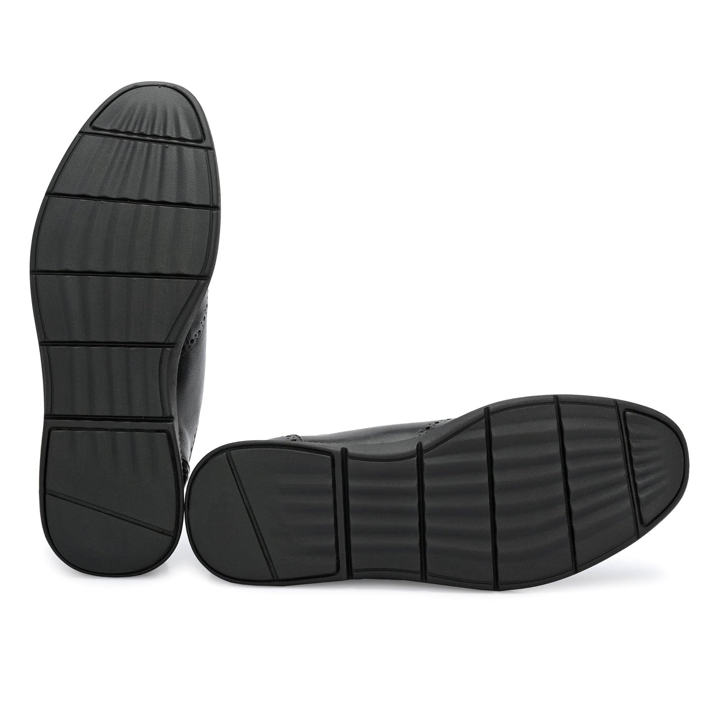 Legwork Brogue 2.0 Black Italian Leather Shoes