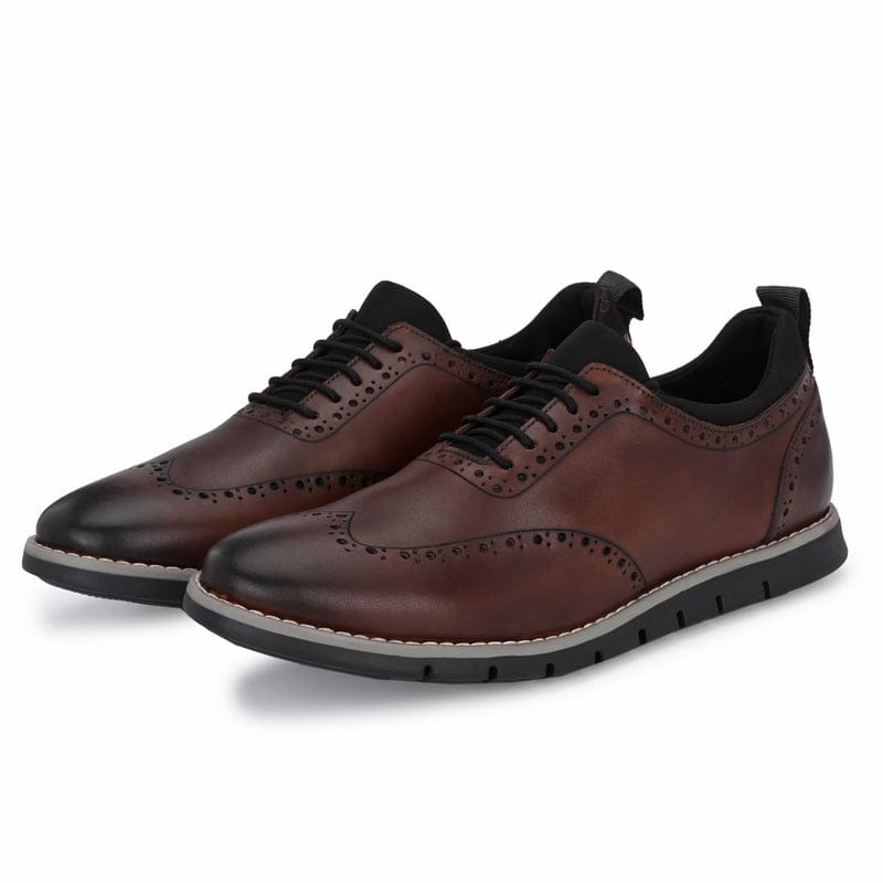 Legwork Brogue 2.1 Mocha Ultra Italian Leather Shoes