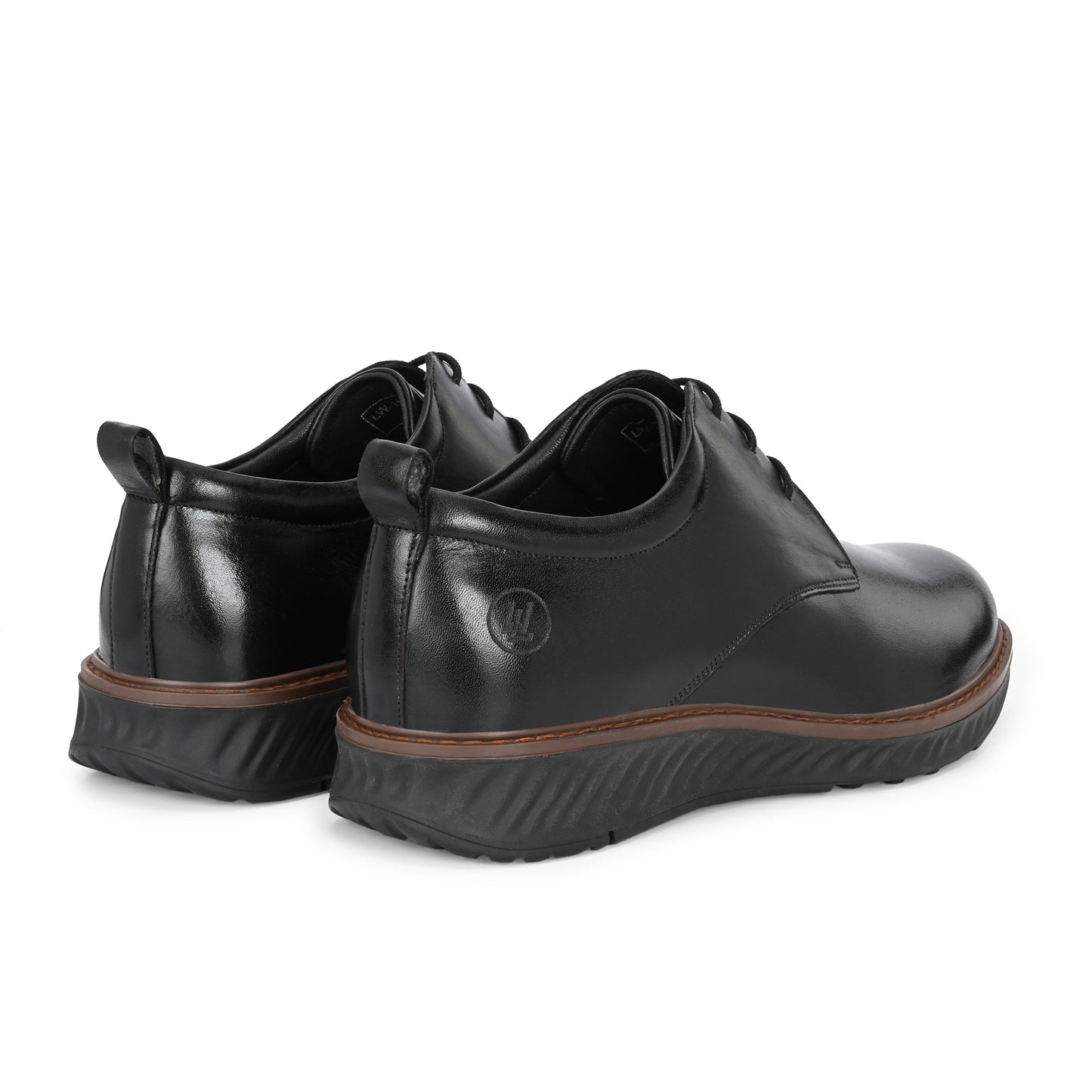 The Metropolitan Hybrid Derby | Men's Black Leather Comfort Dress Shoe