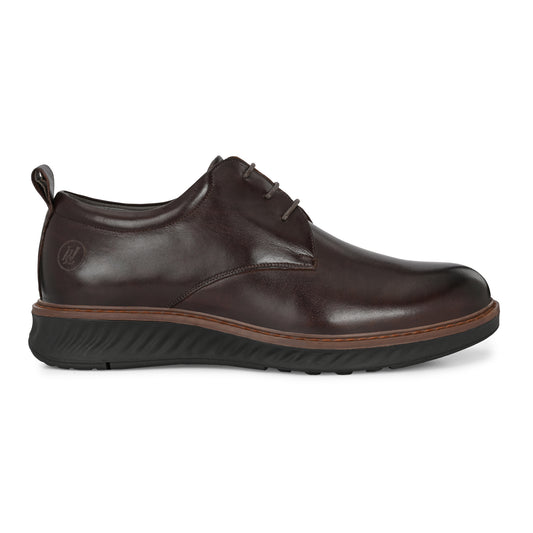 The Metropolitan Hybrid Derby | Men's Brown Leather Comfort Dress Shoe