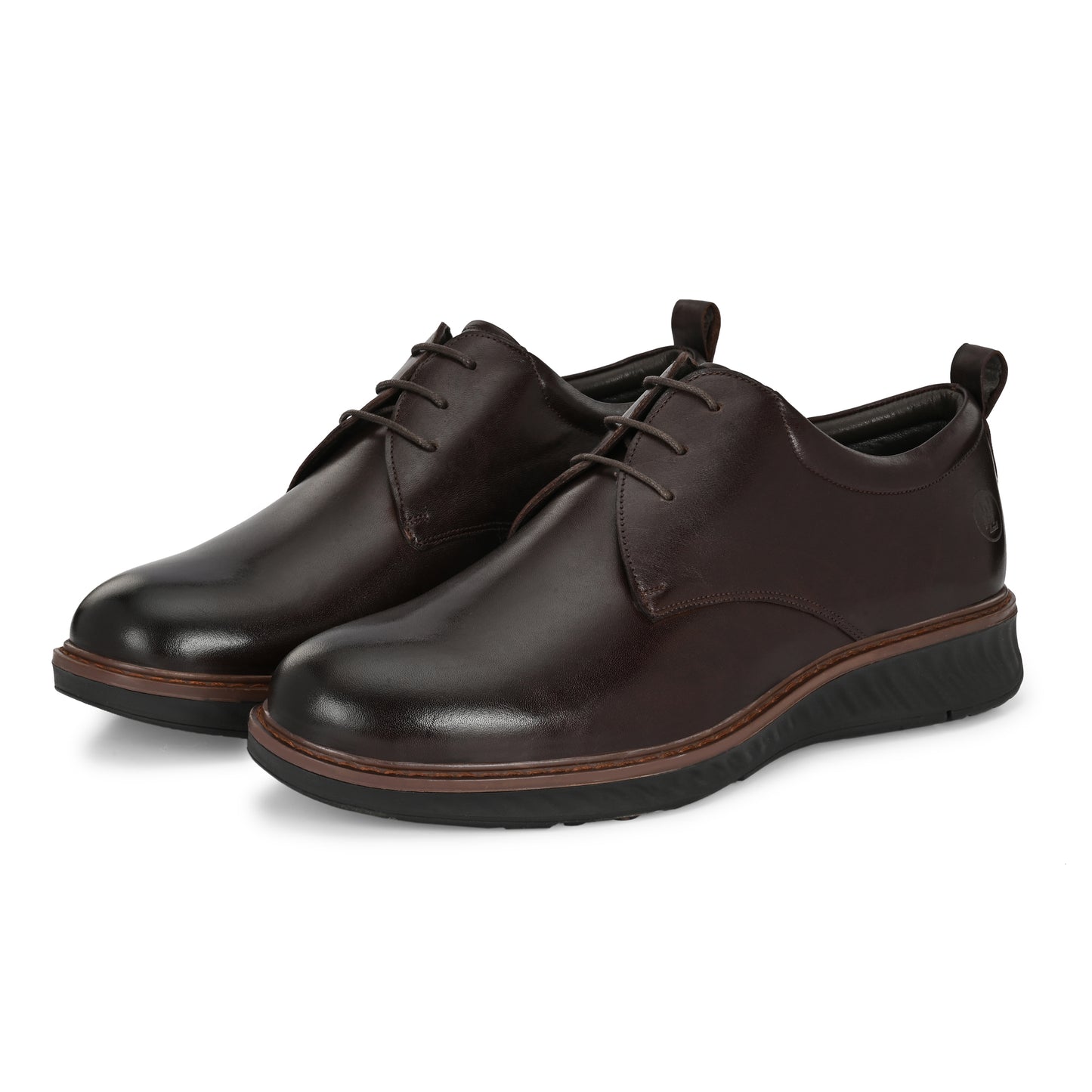 The Metropolitan Hybrid Derby | Men's Brown Leather Comfort Dress Shoe