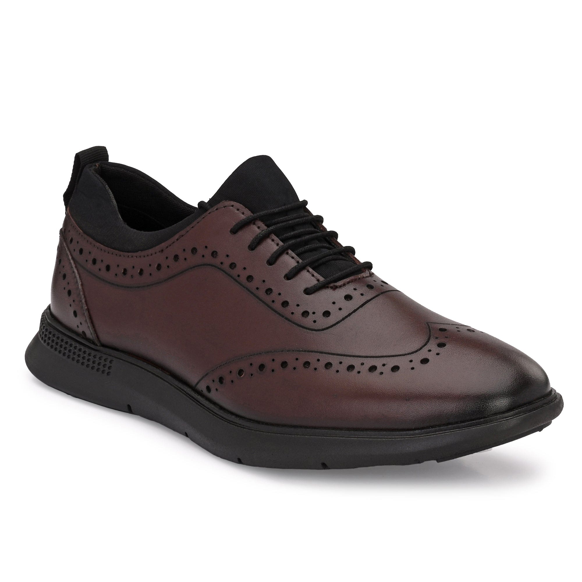 Legwork Brogue 2.0 Coffee Brown Italian Leather Shoes