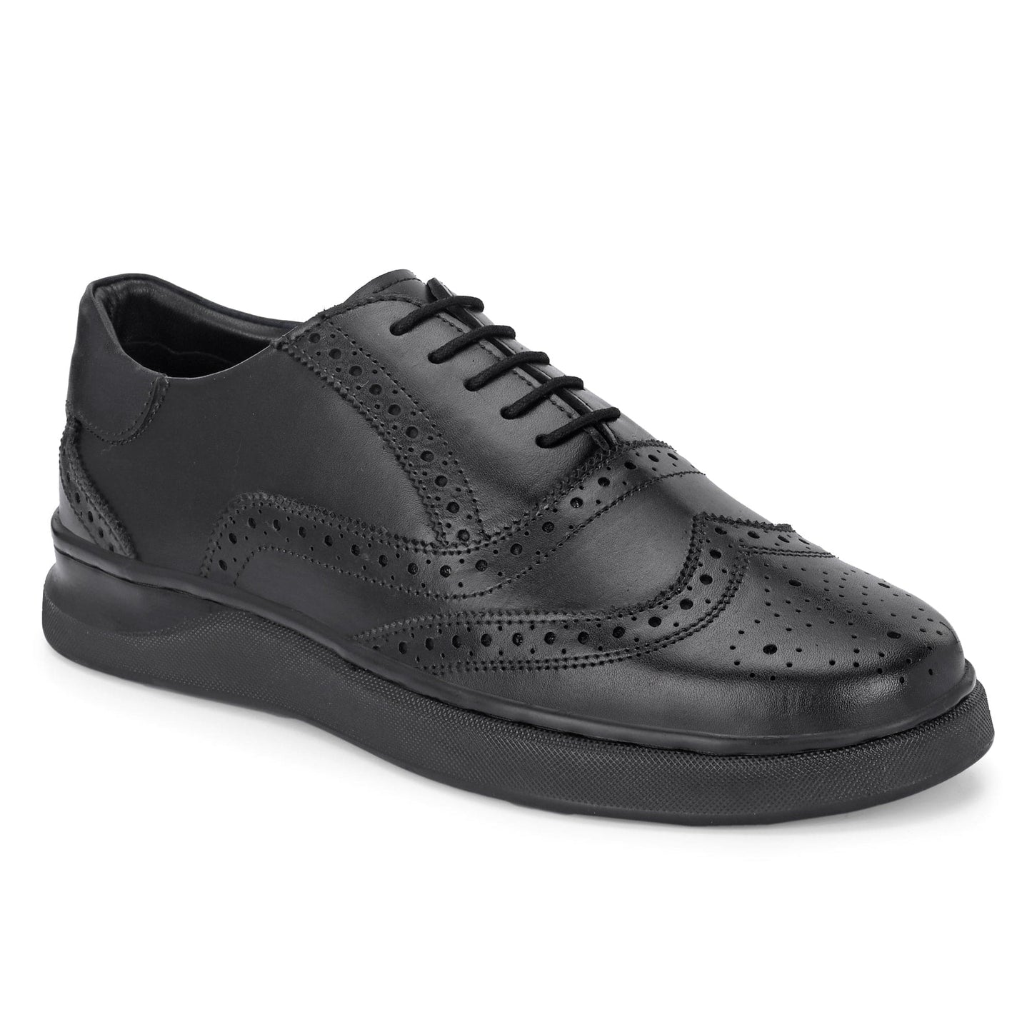 Wingtip Marvel Black Men's Sneakers
