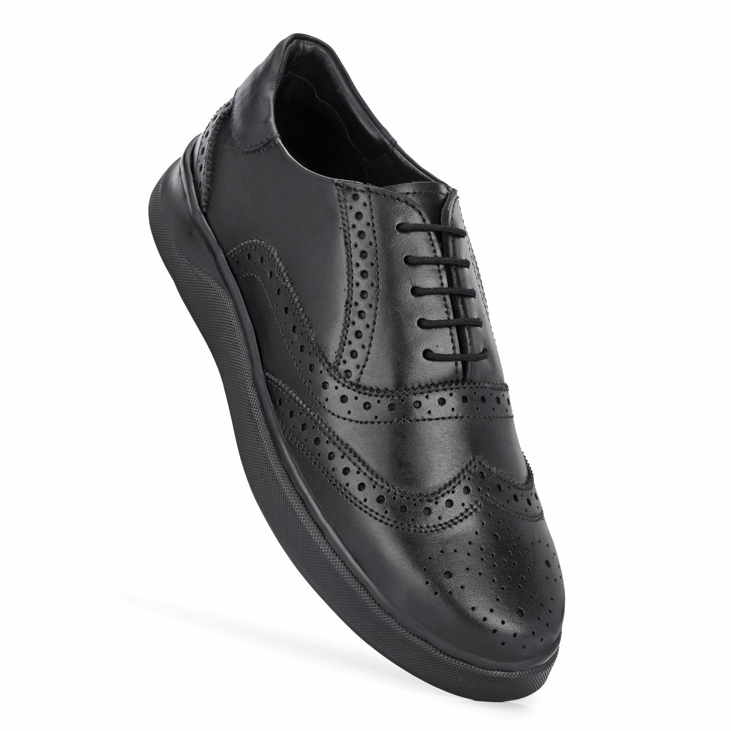 Wingtip Marvel Black Men's Sneakers