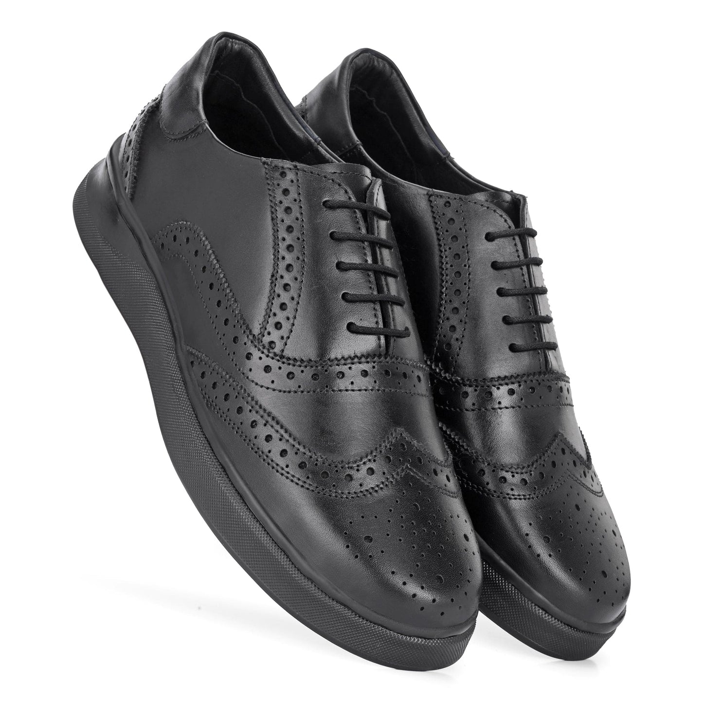 Wingtip Marvel Black Men's Sneakers