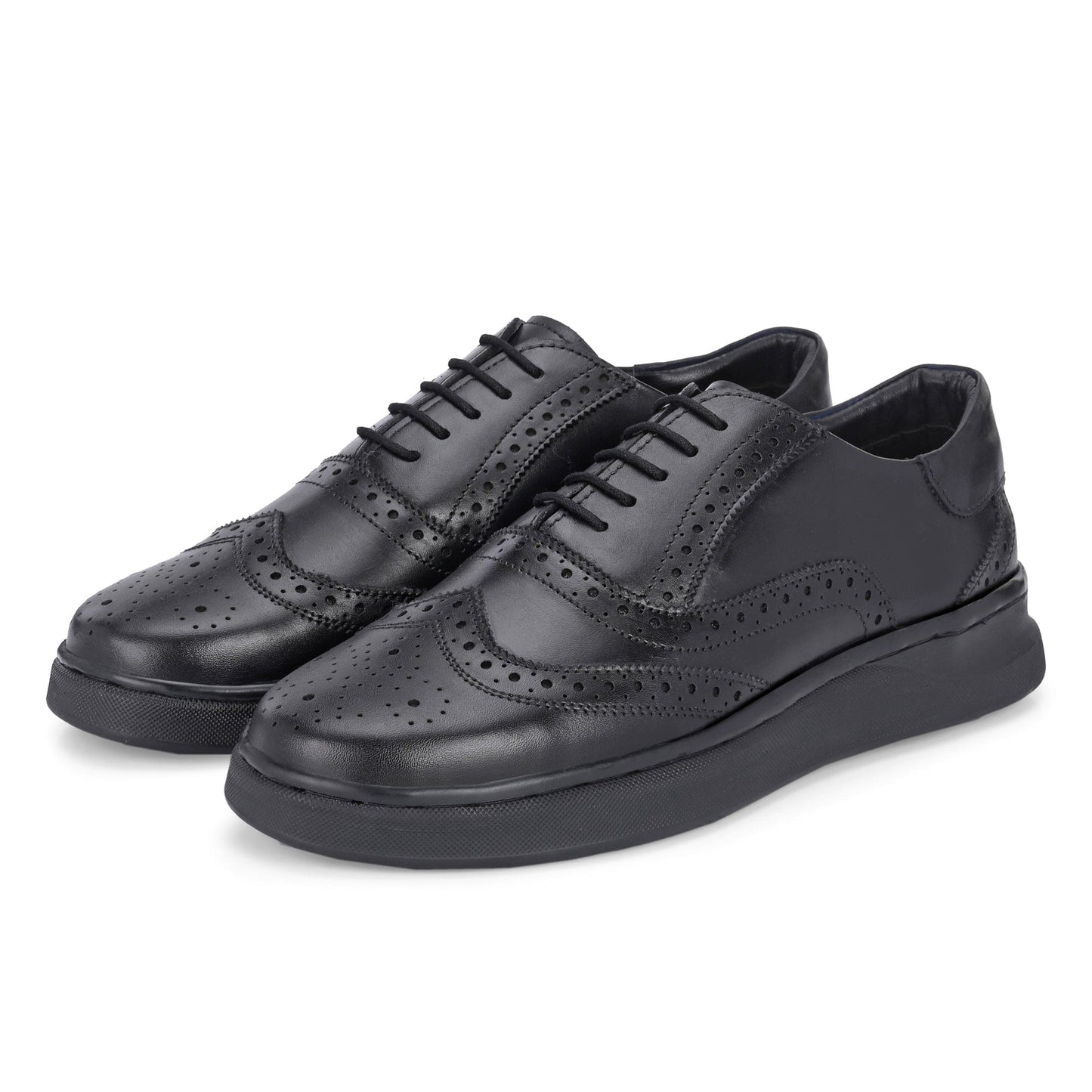 Wingtip Marvel Black Men's Sneakers