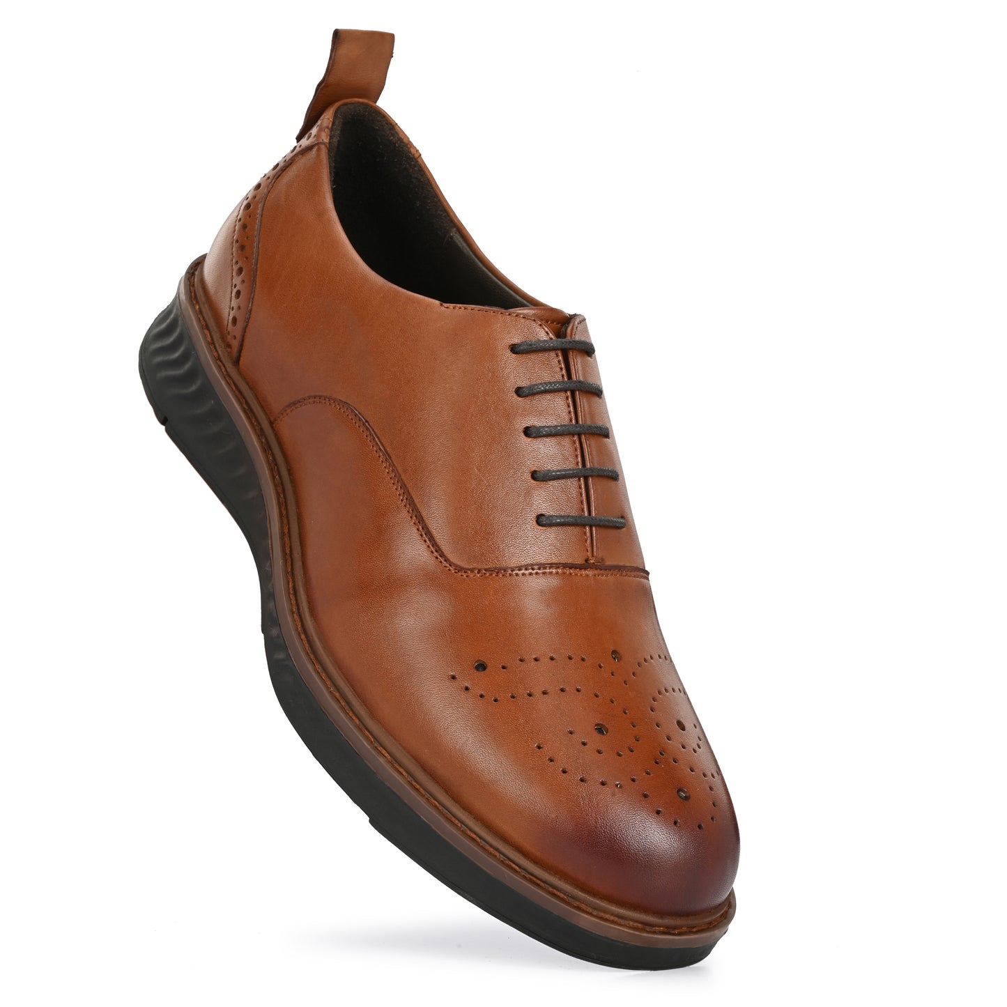 The Legacy Derby Hybrid Tan | Men's Leather Comfort Dress Shoe