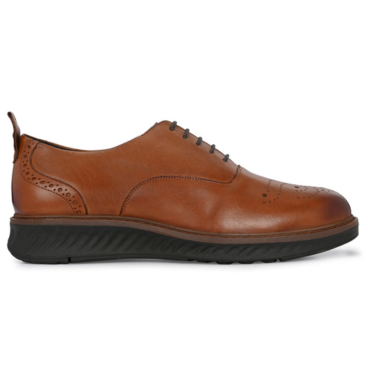 The Legacy Derby Hybrid Tan | Men's Leather Comfort Dress Shoe