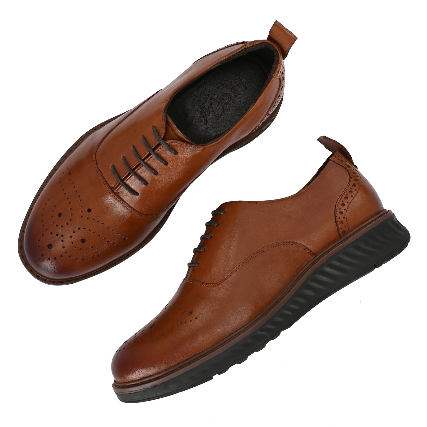 The Legacy Derby Hybrid Tan | Men's Leather Comfort Dress Shoe