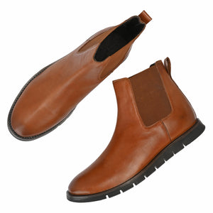Legwork Chelsea 2.1 British Tan Italian Leather Boot