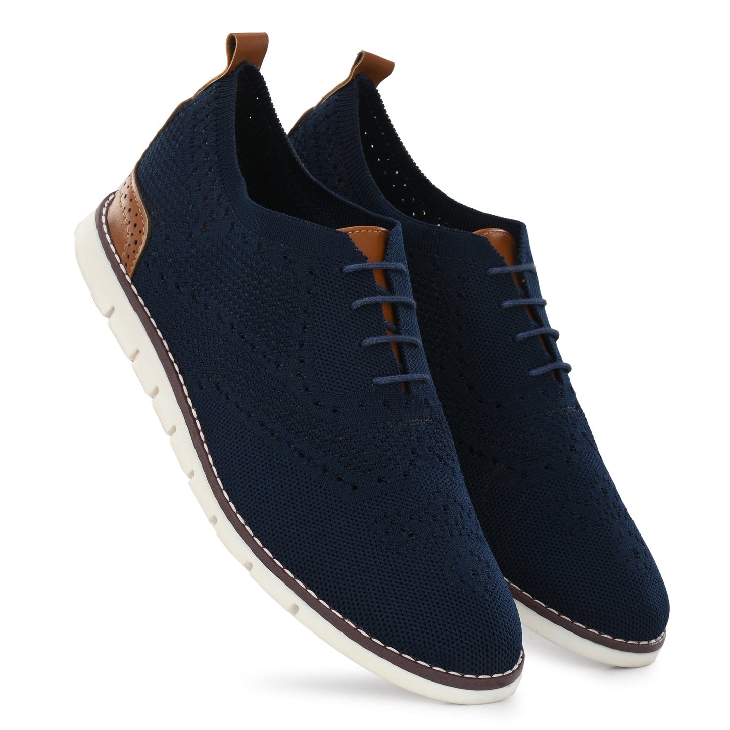 Legwork SWIFTKNIT™ Brogues 100% Recycled Pet Bottles Knit Oxford Dress Shoes