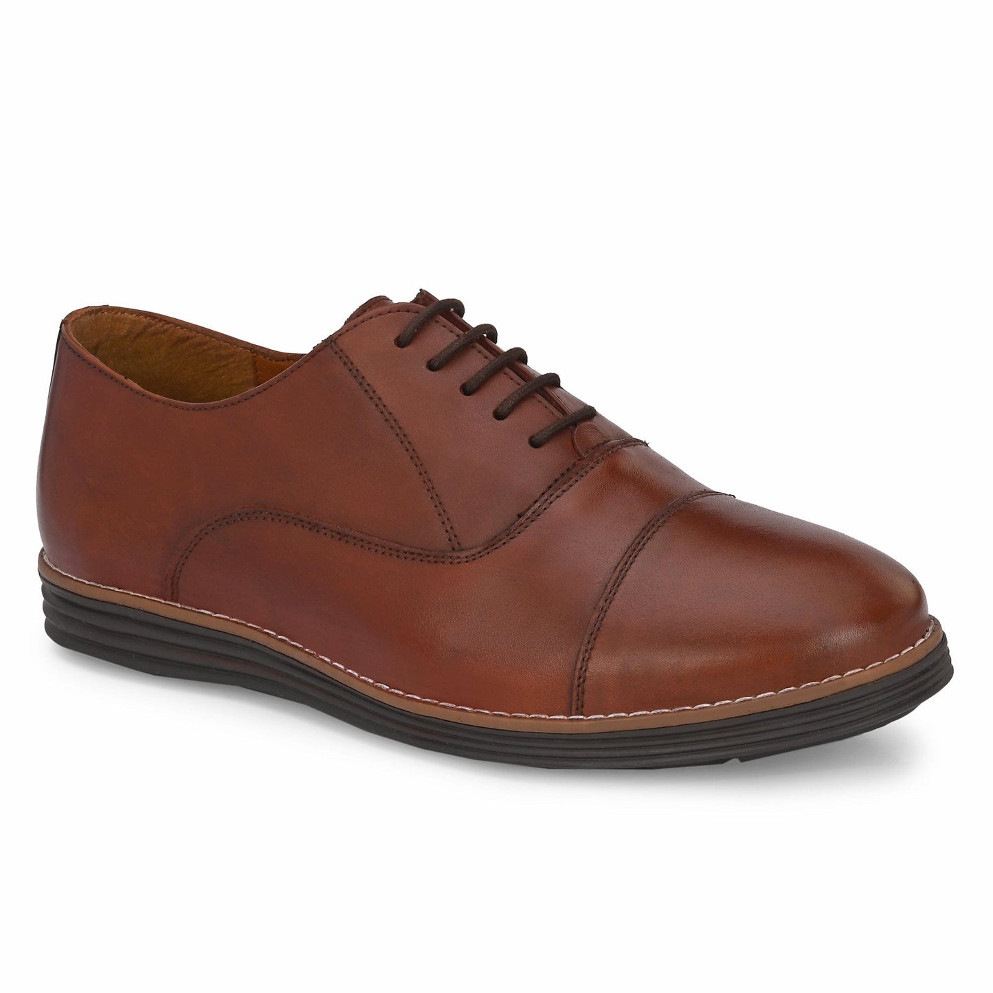 Legwork Oxford Shoe 2.0 Tan Italian Leather Shoes