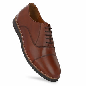 Legwork Oxford Shoe 2.0 Tan Italian Leather Shoes