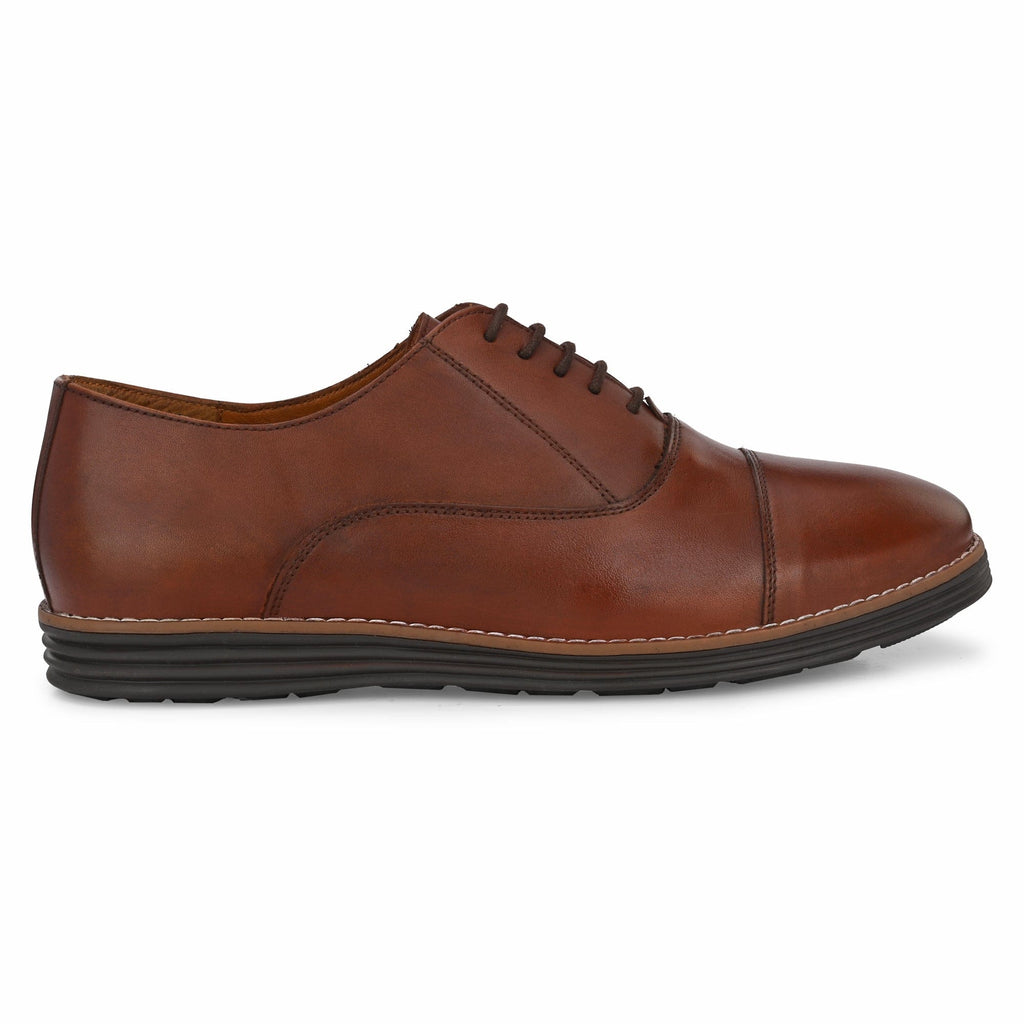 Legwork Oxford Shoe 2.0 Tan Italian Leather Shoes