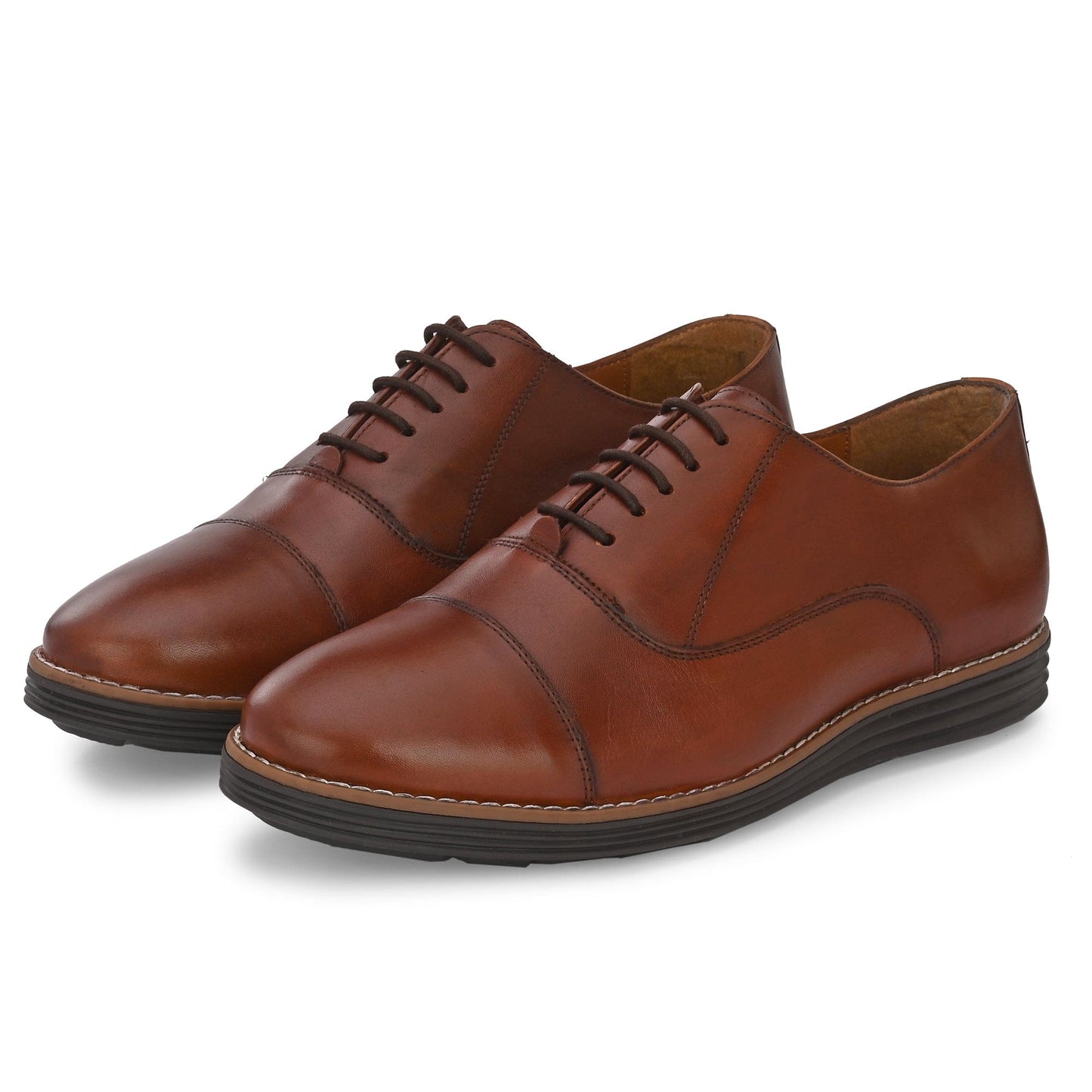 Legwork Oxford Shoe 2.0 Tan Italian Leather Shoes