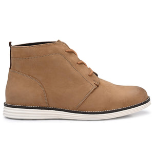 Legwork Retro Chukka Full Grain Nubuck Leather Boot Camel