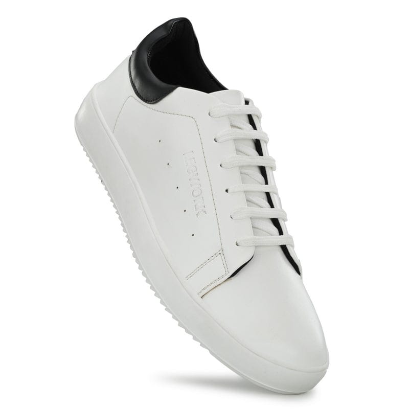 Legwork Casual 2.0 Triple White & Black Vegan Leather Shoes