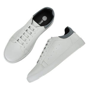 Legwork Casual 2.0 Triple White & Grey Vegan Leather Shoes