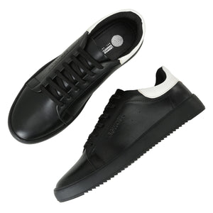 Legwork Casual 2.0 Triple Black & White Vegan Leather Shoes