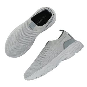 Legwork Ultra Triple Grey Comfortable ProKnit Sneakers Shoes made with 100% Recycled Plastic Bottles