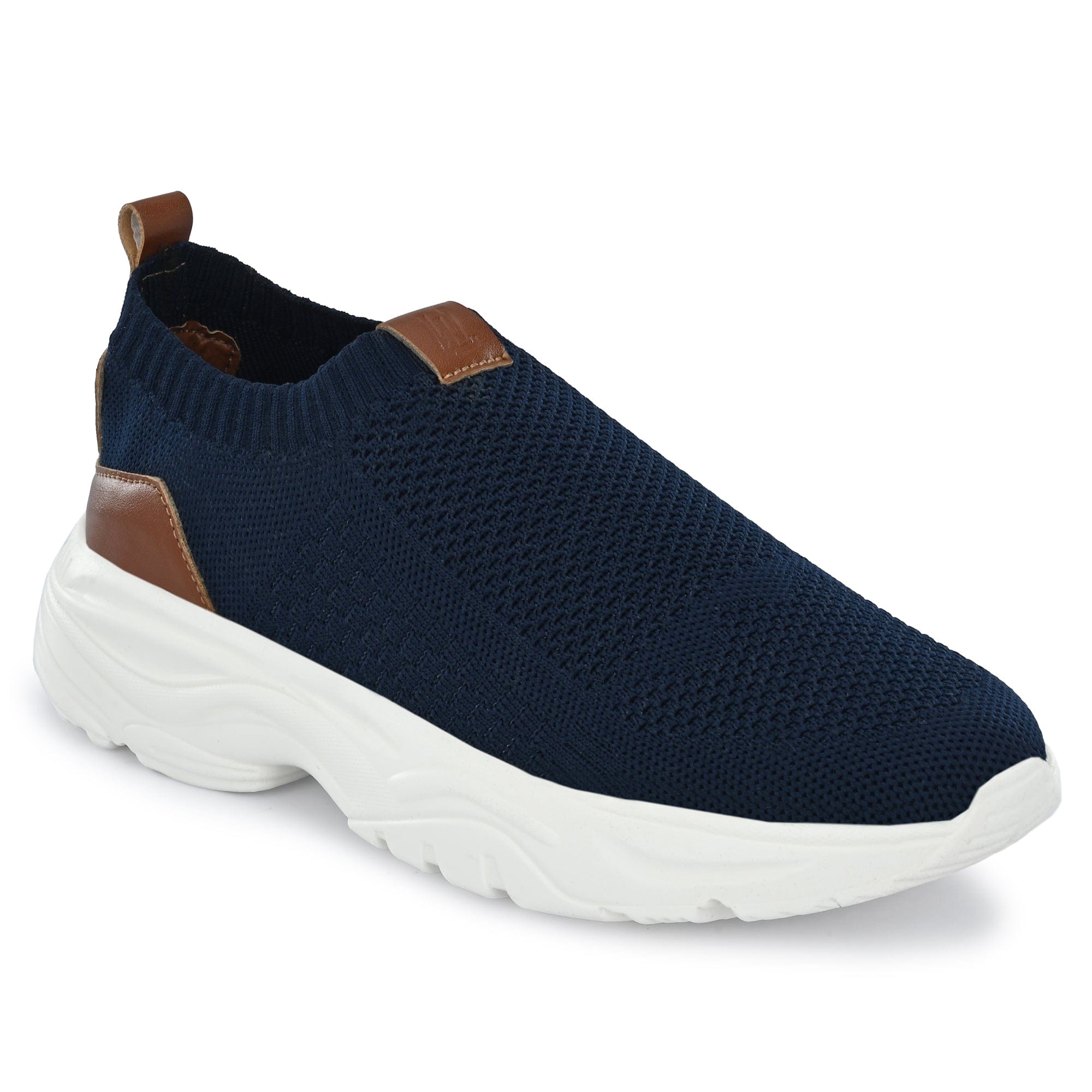 Legwork Ultra Navy Blue Comfortable ProKnit Sneakers Shoes made with 100% Recycled Plastic Bottles