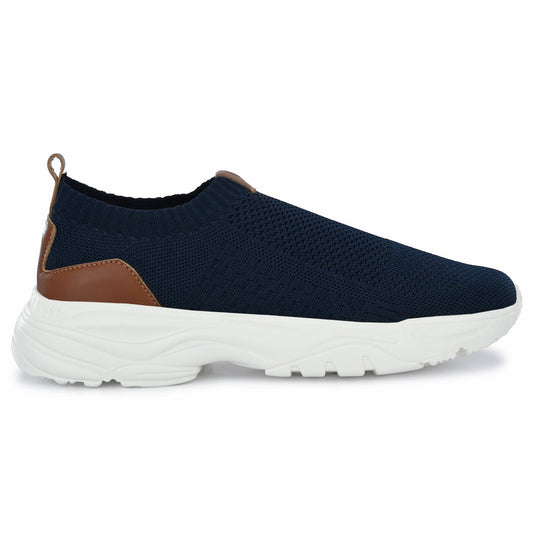 Legwork Ultra Navy Blue Comfortable ProKnit Sneakers Shoes made with 100% Recycled Plastic Bottles