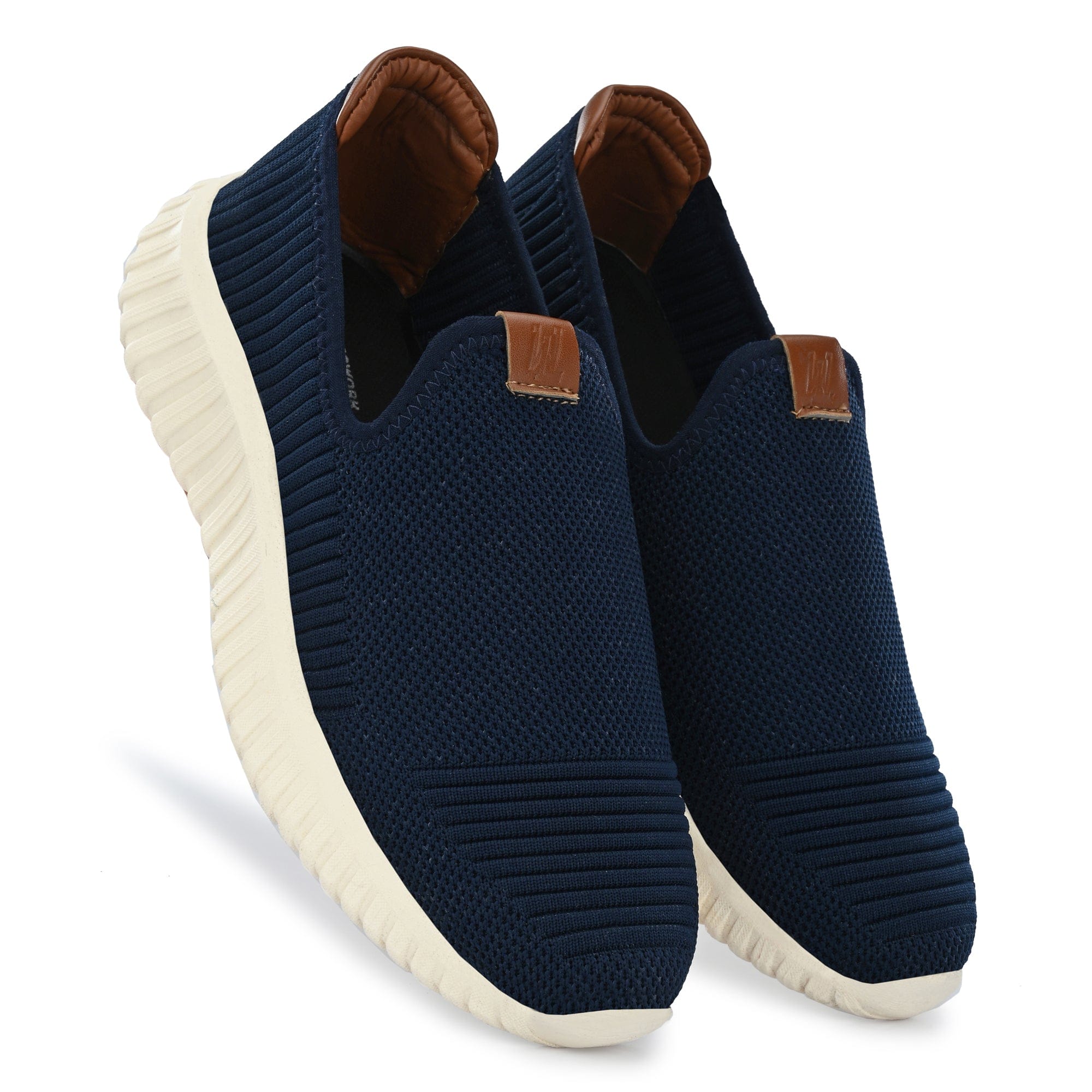 Legwork Drift Navy Comfortable ProKnit Sneakers Shoes made with 100% Recycled Plastic Bottles