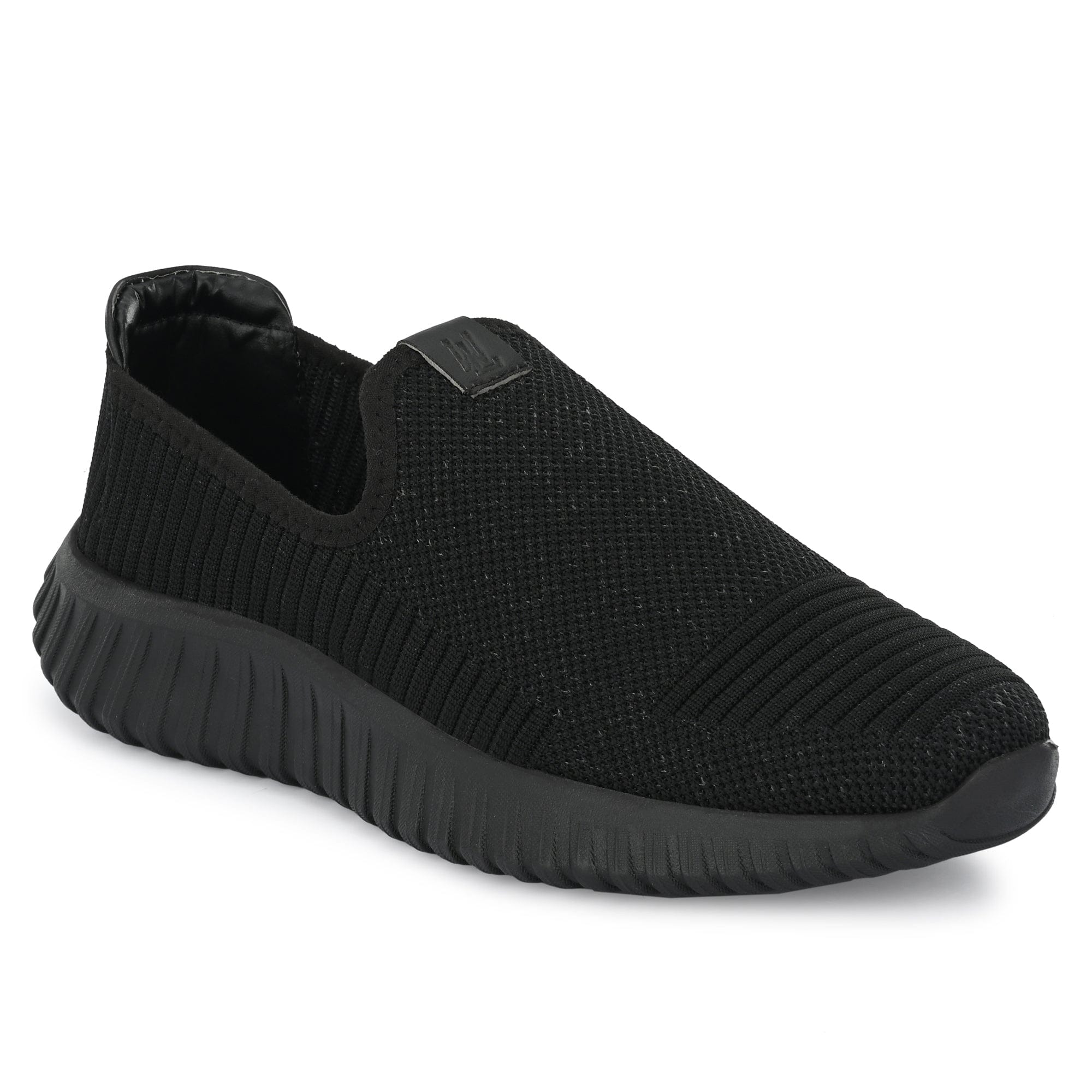 Legwork Drift Triple Black Comfortable ProKnit Sneakers Shoes made with 100% Recycled Plastic Bottles