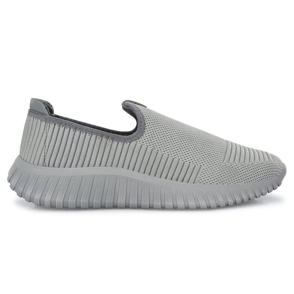 Legwork Drift Triple Grey Comfortable ProKnit Sneakers Shoes made with 100% Recycled Plastic Bottles