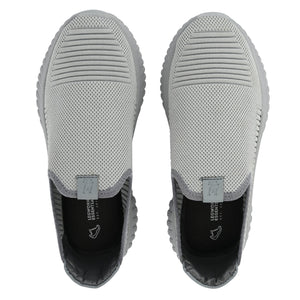 Legwork Drift Triple Grey Comfortable ProKnit Sneakers Shoes made with 100% Recycled Plastic Bottles