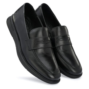 Legwork Loafer 2.0 Black Italian Leather Shoes