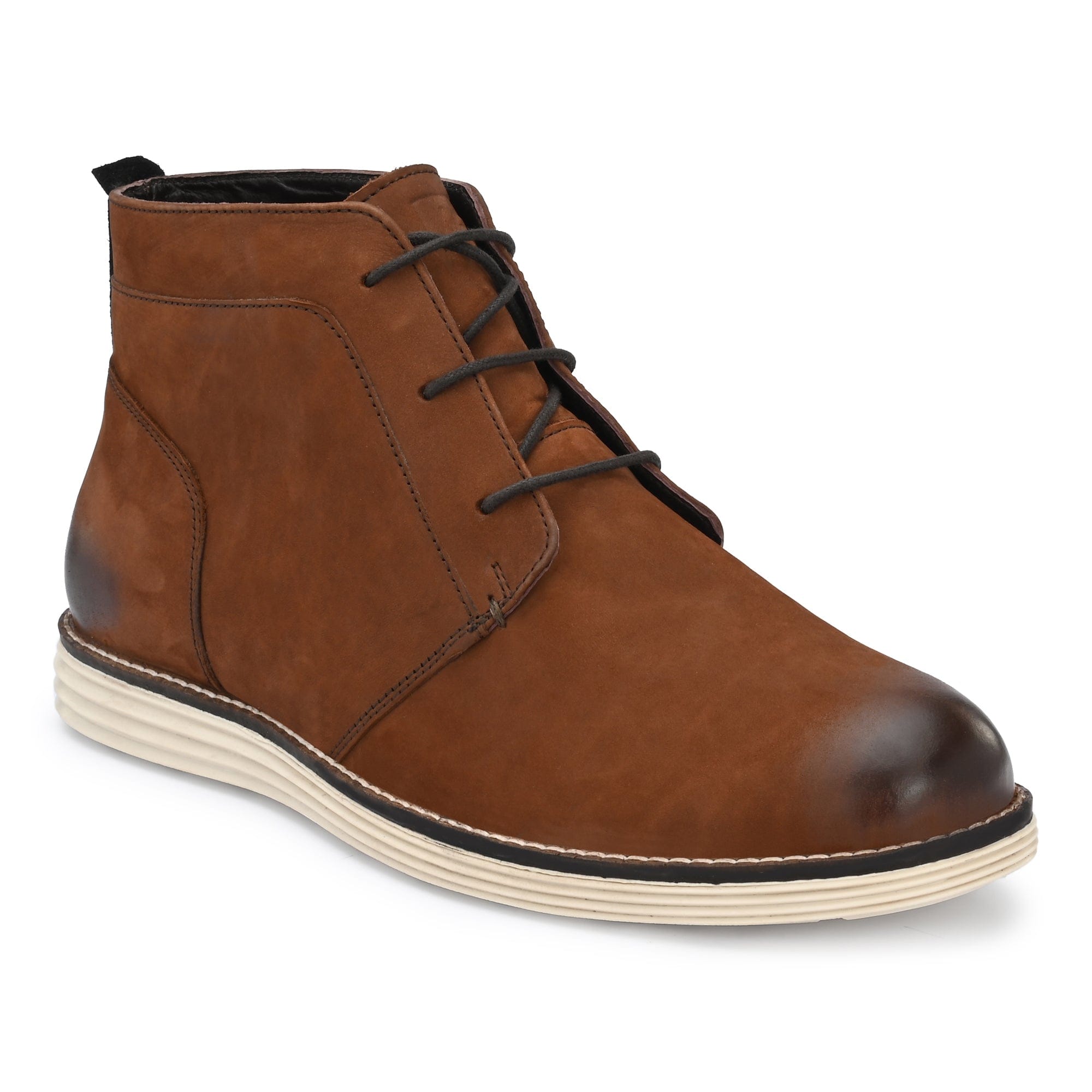 Legwork Retro Mocha Italian Leather Chukka Boot