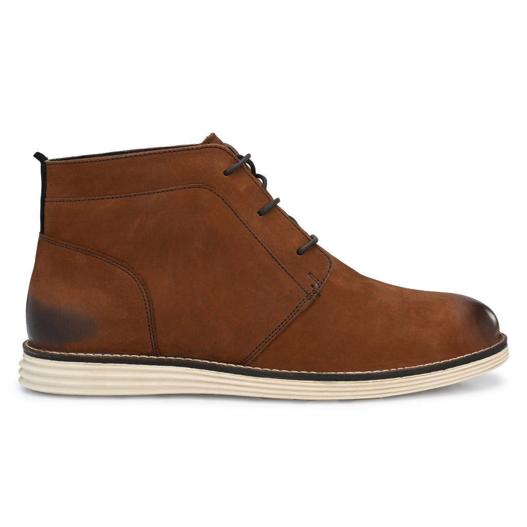 Legwork Retro Mocha Italian Leather Chukka Boot