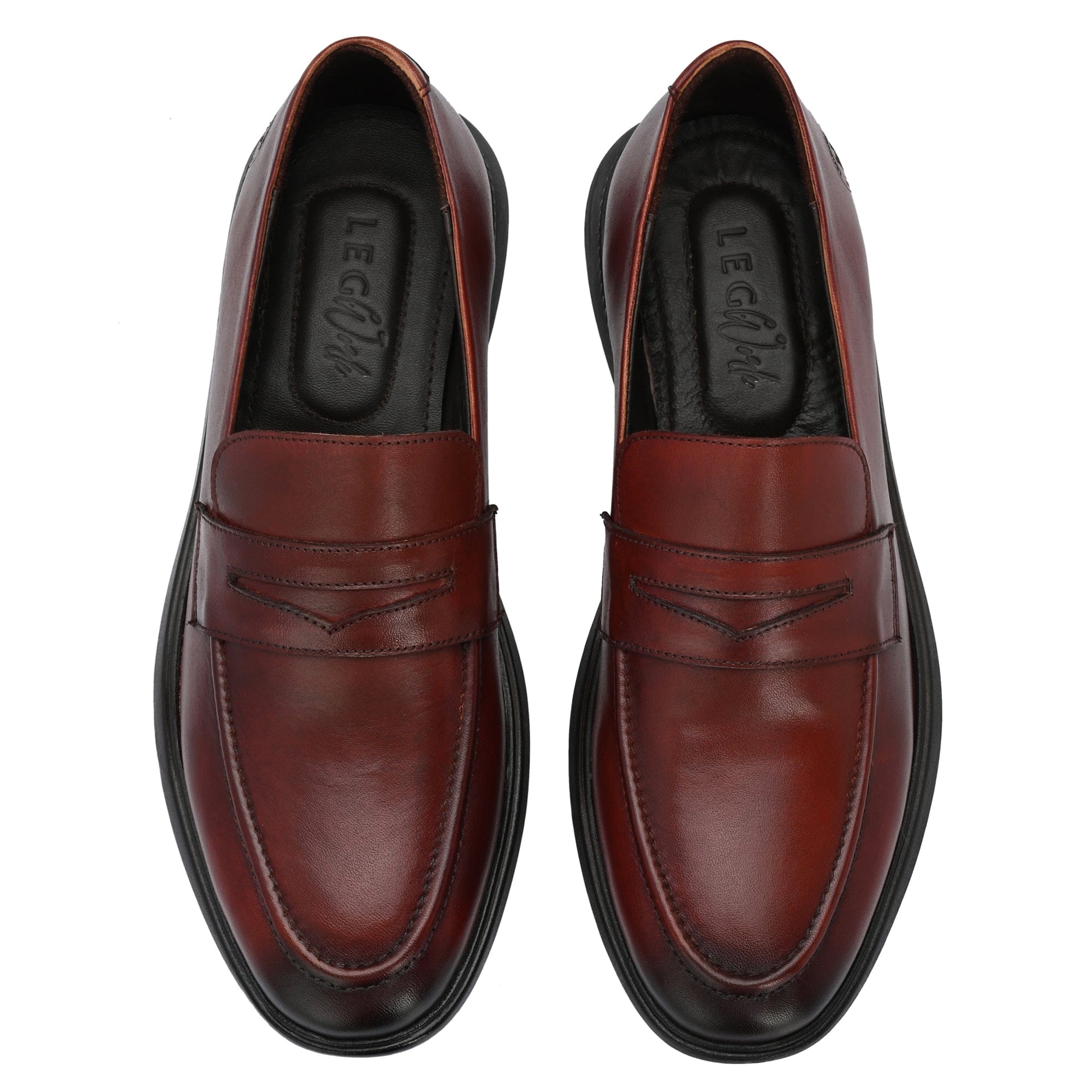 Legwork Loafer 2.0 Cognac Italian Leather Shoes 7UK