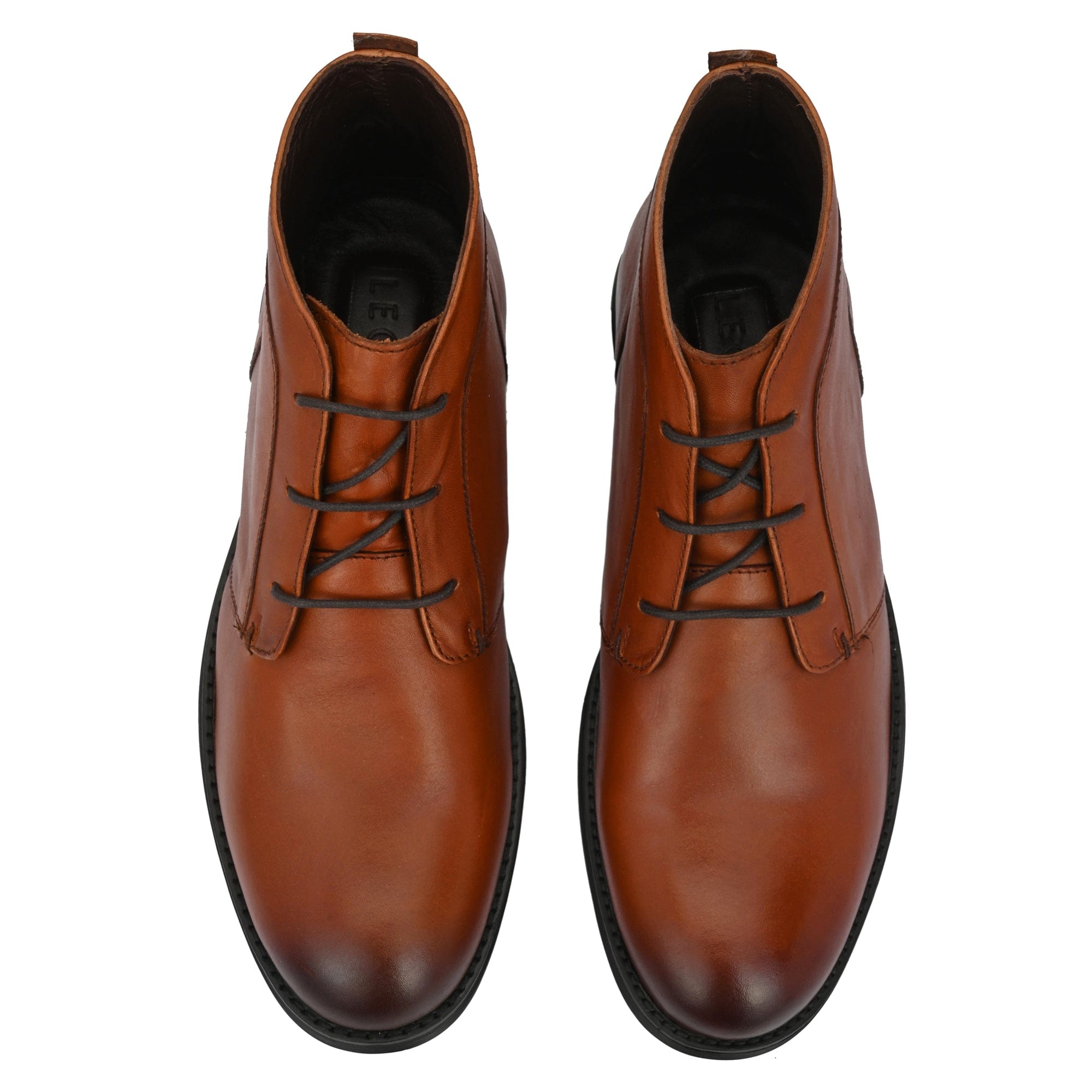 Legwork Retro British Tan Italian Leather Boot