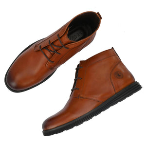 Legwork Retro British Tan Italian Leather Boot