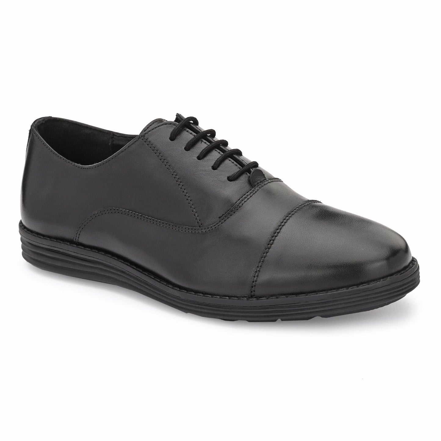 Legwork Oxford 2.0 Black Italian Leather Shoes