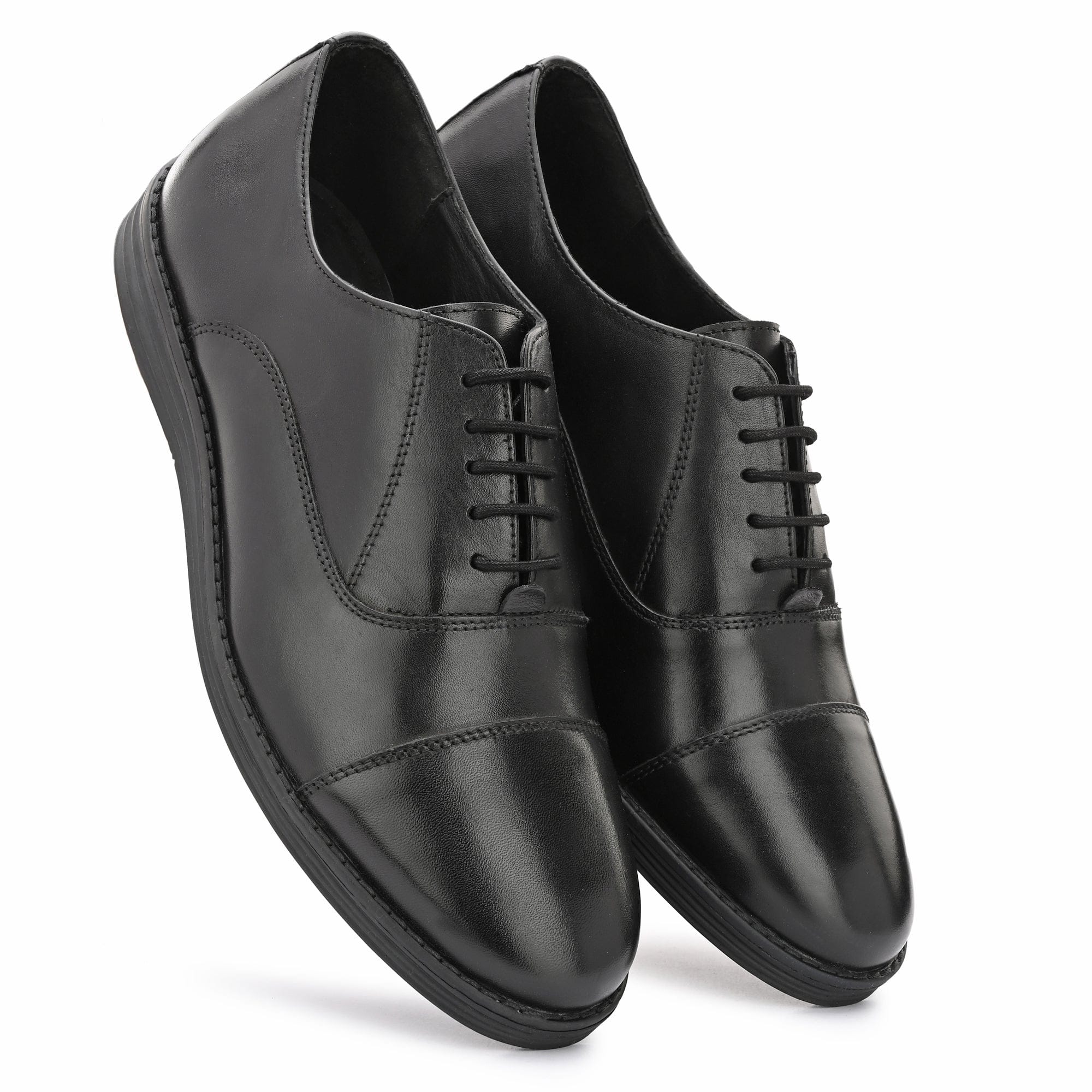 Legwork Oxford 2.0 Black Italian Leather Shoes