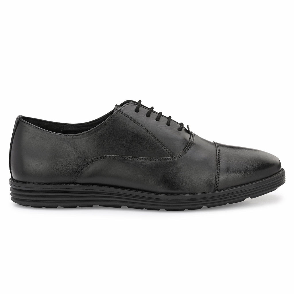 Legwork Oxford 2.0 Black Italian Leather Shoes