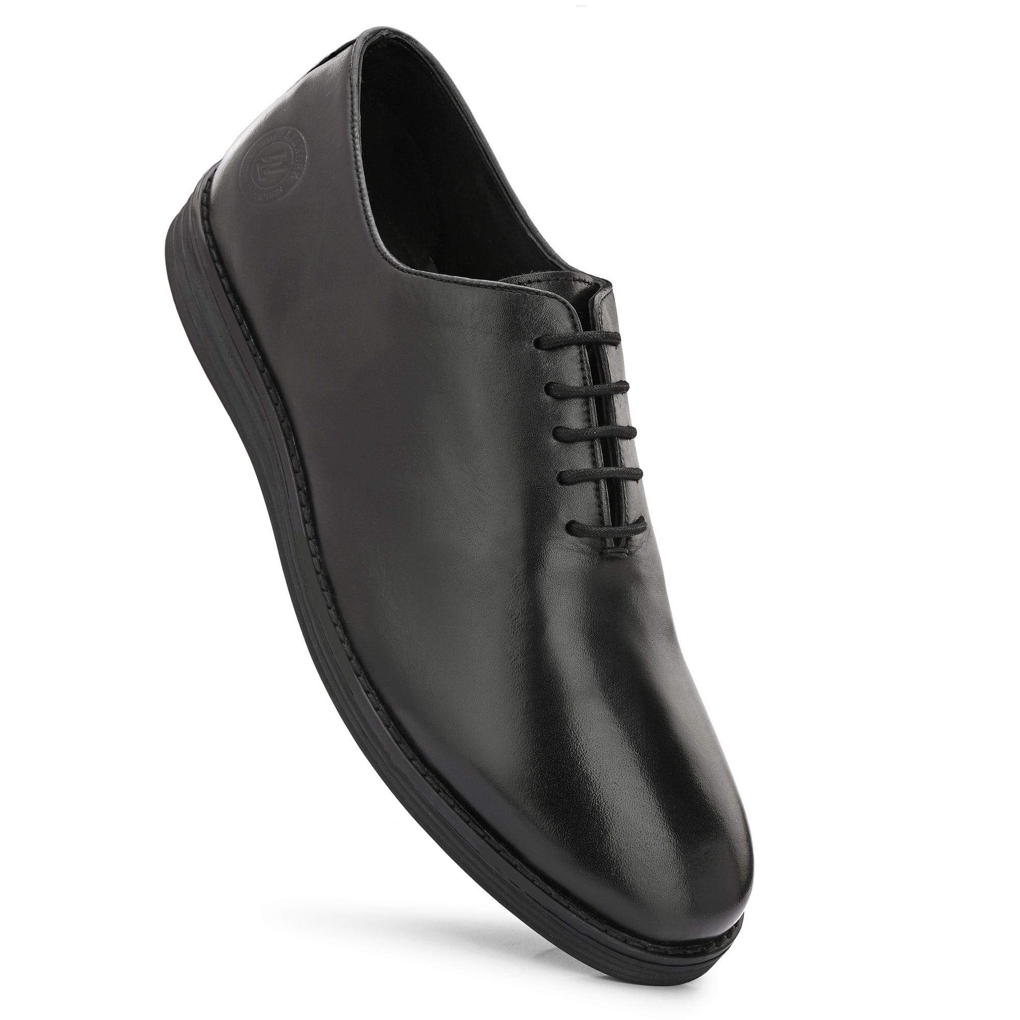 Legwork Wholecut Oxford 2.0 Black Italian Leather Shoes