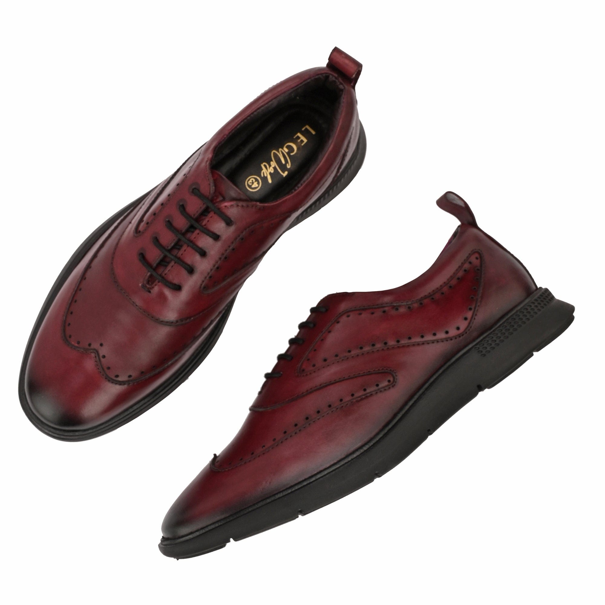 Legwork Classico Cognac Full Grain Leather Sneaker