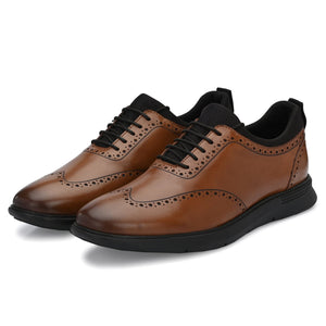 Legwork Brogue 2.0 British Tan Italian Leather Shoes