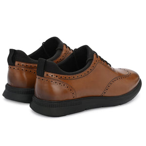 Legwork Brogue 2.0 British Tan Italian Leather Shoes