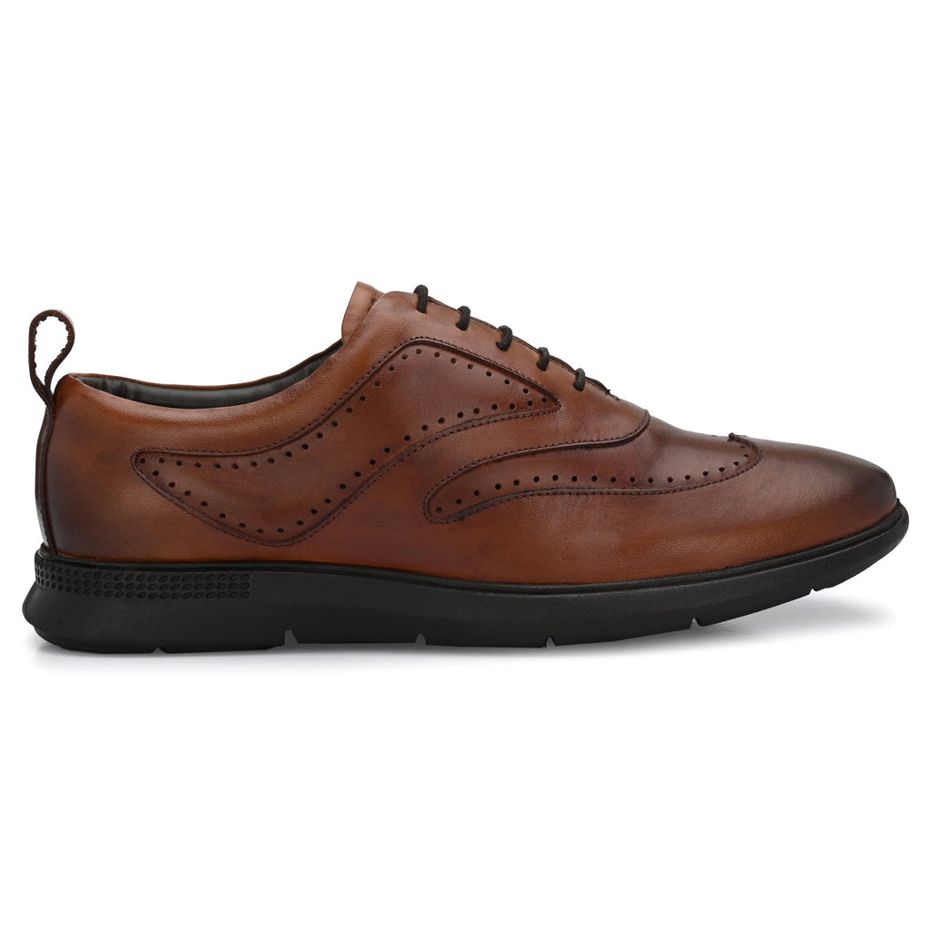 Legwork Classico Mocha Italian Leather Shoes