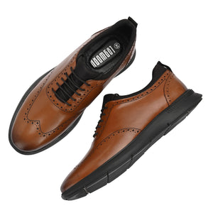 Legwork Brogue 2.0 British Tan Italian Leather Shoes