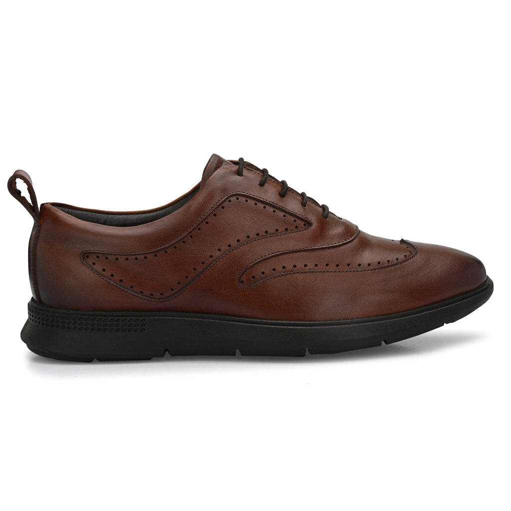 Legwork Classico Dark Tan Full Grain Leather Sneaker